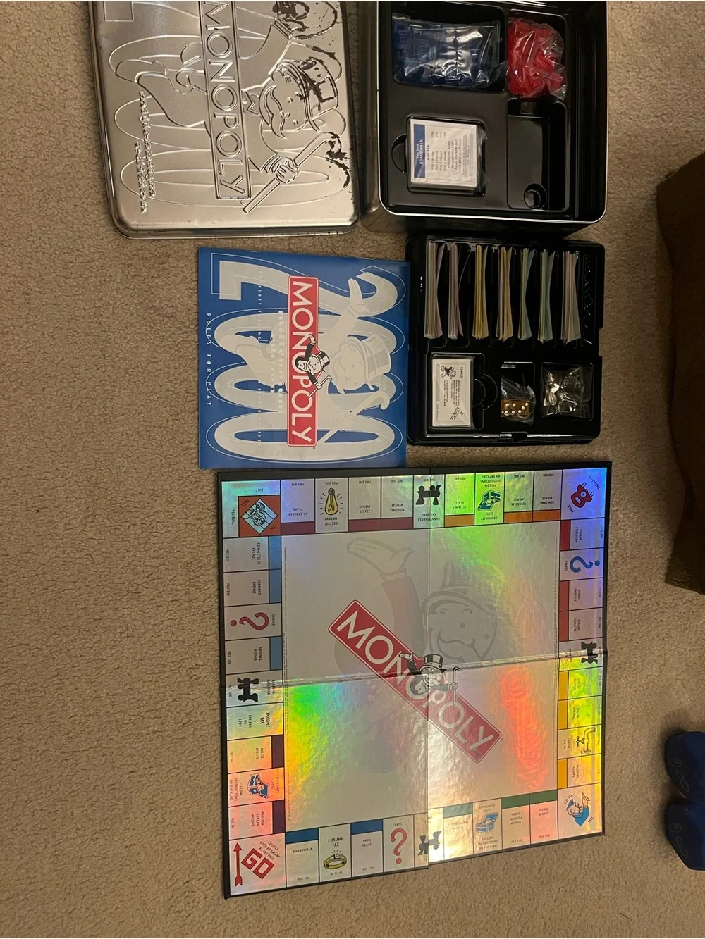 Monopoly Millennium 2000 Collectible Board Game Vintage